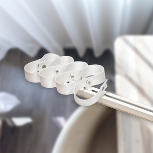 Sistema Moderno per Tende a Onda, Aste per Tende a Onda e Accessori, Nastro per Pieghe a Onda, Binario Manuale - Product Image 2