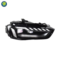 YU GUANG pour Audi A4 B8 Sportback 2013-2016, mise à niveau des phares LED, nouveaux phares avant 5000K 8000 Lumens, accessoires de voiture B9, lumière 12V
