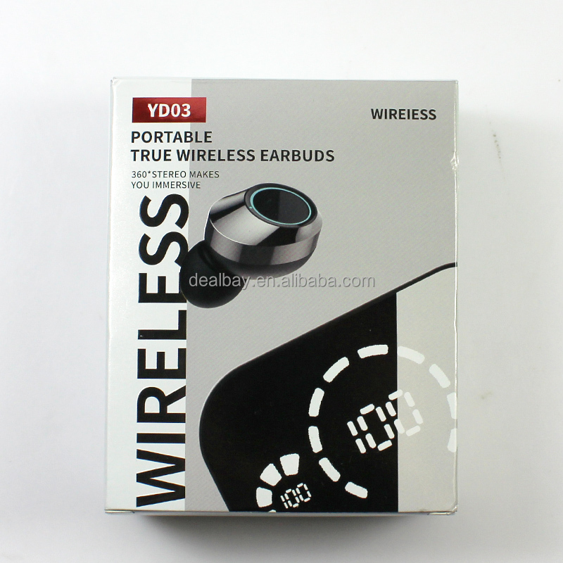 YD03 ワイヤレスイヤホン FADACHY YD03 ワイヤレスイヤホン Bluetooth 取扱説明書