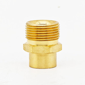 Brass Adapter 14x1.5mm To 22x1.5mm For High Pressure Washer Water Gun <b>Car</b> Cleaning <b>Machine</b> Metal Connector - Product Image 3