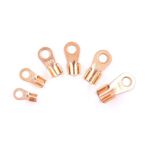 OT-100A Pure Copper Lug <b>Terminals</b> Box Pack Cold Press <b>Terminal</b> For Electrical Wiring - Product Image 2