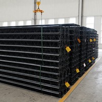 Idéal pour les bâtiments préfabriqués à l'étranger, pont en treillis d'acier de longueur standard pour l'exportation, expédition mondiale rapide
