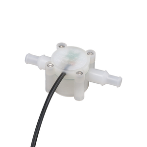 強力な酸とアルカリG3/8インチタービンフローメーターパルス信号<span class=keywords><strong>PVDF</strong></span>フローセンサーに耐性オリジナルメーカー - Product Image 3