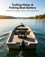 Batterie LiFePO4 12V 150Ah avec BMS, stock UE/US, pour moteur de pêche à la traîne, camping-cars, camping hors réseau, 4P4S