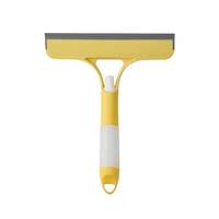 CF 3-en-1 Nettoyeur pulvérisateur multifonction, raclette à vitres, brosse éponge, arrosoir, balai de nettoyage de vitres double face, brosse pulvérisatrice