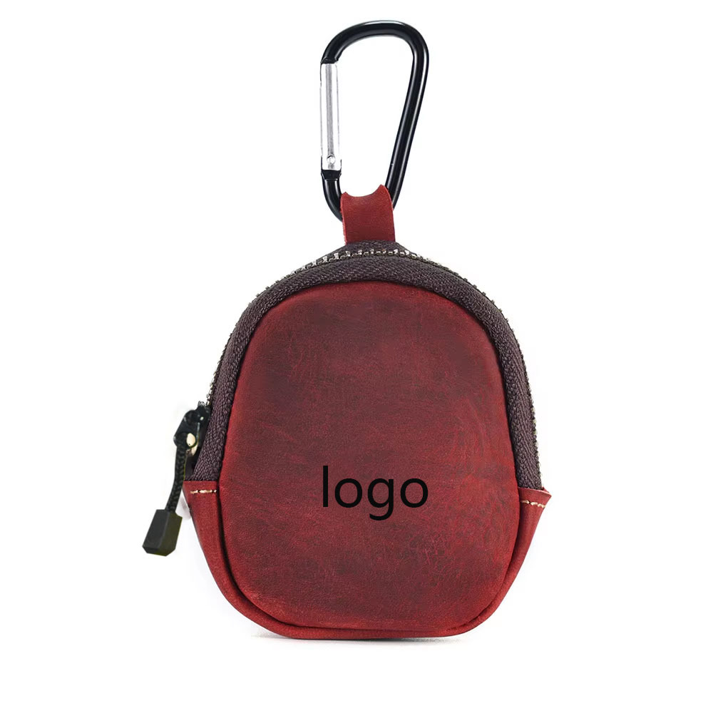 Leather Portable Coin Wallet