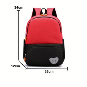Mochila Escolar Moderna para Niños de Primaria, Bolsas Personalizadas con Logotipo Multicolor para Niños de Jardín de Infancia - Product Image 1