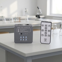 Microscope stéréo zoom métallurgique industriel haute définition avec caméra vidéo rotative à 360° et monture C pour réparation de PCB de téléphone