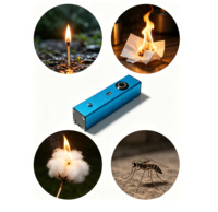 Nuevo Encendedor Láser Recargable de 40W, Portátil, Mini, para Acampar, Herramienta para Encender Fuego en Madera, Papel y Carbón, Encendido Rápido