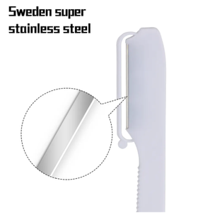 Falten Sie Barber <span class=keywords><strong>Razor</strong></span> mit Schweden Edelstahl Super Blade zum Stangen schneiden <span class=keywords><strong>Razor</strong></span> Private Logo Herren Rasiermesser D123 - Product Image 4