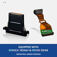 Impresora de Inyección de Tinta UV Híbrida de Formato Ancho LANQI de 2 m, Semi-Automática, Ultra HD 4800 DPI, Multifunción, Alto Rendimiento, Impresión sin Arrugas