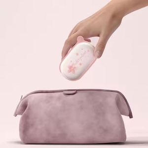 Boîte à pilules portable rose OEM de haute qualité, étui de voyage anti-humidité, style pop, organisateur de rangement, logo personnalisé - Product Image 4