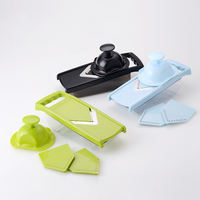 OEM ODM Nieuwe Home Premium Beste Keukenaccessoires Gadgets Fruit- en Groentesnijder Hakselaar Rasp Handmatig Multifunctioneel 5-in-1 Snijder