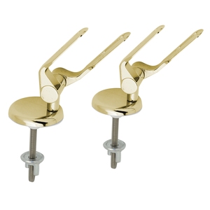 Coppia di Cerniere Dorate per Mobili - Product Image 1