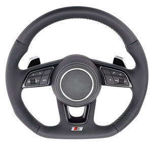 <span class=keywords><strong>Volante</strong></span> de coche de cuero personalizado de fibra de carbono Real para <span class=keywords><strong>Audi</strong></span> A3 <span class=keywords><strong>A4</strong></span> A5 B7 A6 Q5 Q7 S5 S4 <span class=keywords><strong>2006</strong></span> 2007 2008 2009 2010 2011 2012 Rs3 - Product Image 5