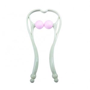 Roller <b>Tool</b> With 2 Balls for Pain Relief Deep Tissue Handheld Suitable Relaxed Legs Waist Neck and Shoulder <b>Massager</b> - Product Image 6