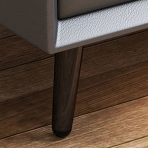 Sang Trọng Nhà Gỗ USB Đầu Giường Tối Giản Thông Minh Đồ Nội Thất LED Bàn Cạnh Giường Ngủ Với Sạc Không Dây - Product Image 3