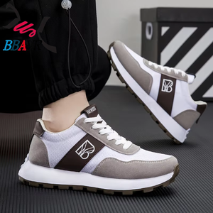 Nuevos Zapatos Deportivos Transpirables de Malla para Hombre, con Suela Gruesa, Ligeros, Antideslizantes, para Todas las Temporadas - Product Image 4