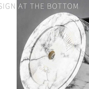 16" Chinese Garden <strong>Large</strong> White or Black <strong>Marble</strong> Pattern Flower Pots <strong>Planters</strong> Without Saucer - Product Image 6