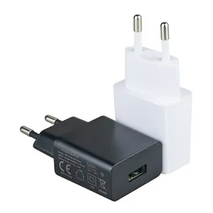 Chargeur rapide alimentation USB 5V 1A EU Plug Chargeur mural de voyage. Chargeur mural USB CE pour téléphone