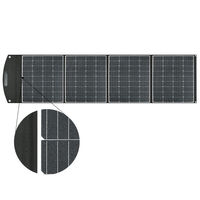 Panneau Solaire Monocristallin Pliable ETFE 400W 300W 200W 100W 80W avec Kit de Poteaux – Portable et Pliable pour l'UE