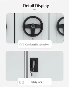 Archivador Compacto Inteligente de Acero Moderno, Sistema de Almacenamiento Móvil de Alta Densidad, Unidades Compactas para Escuelas y Hospitales - Product Image 4