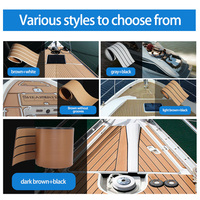 Tapis de plancher de bateau de feuille de mousse durable de Decking de plancher d'EVA pour le plancher marin de yacht