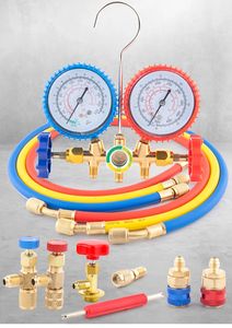 エアコン圧力ゲージカーフッ素添加セットR134a冷媒デジタル圧力ゲージ - Product Image 6