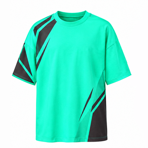 Camiseta Unisex de Corte Cuadrado y Tejido Grueso de Algodón Duradero, con Logotipo Personalizado para Moda, Venta al por Menor y Ropa Urbana - Product Image 4
