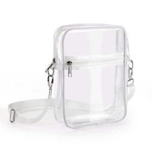 Großhandel PVC wasserdichte Handtasche Damen Umhängetasche Stadium Approved Geldbörsen Umhängetasche Herren Clear Umhängetasche - Product Image 6