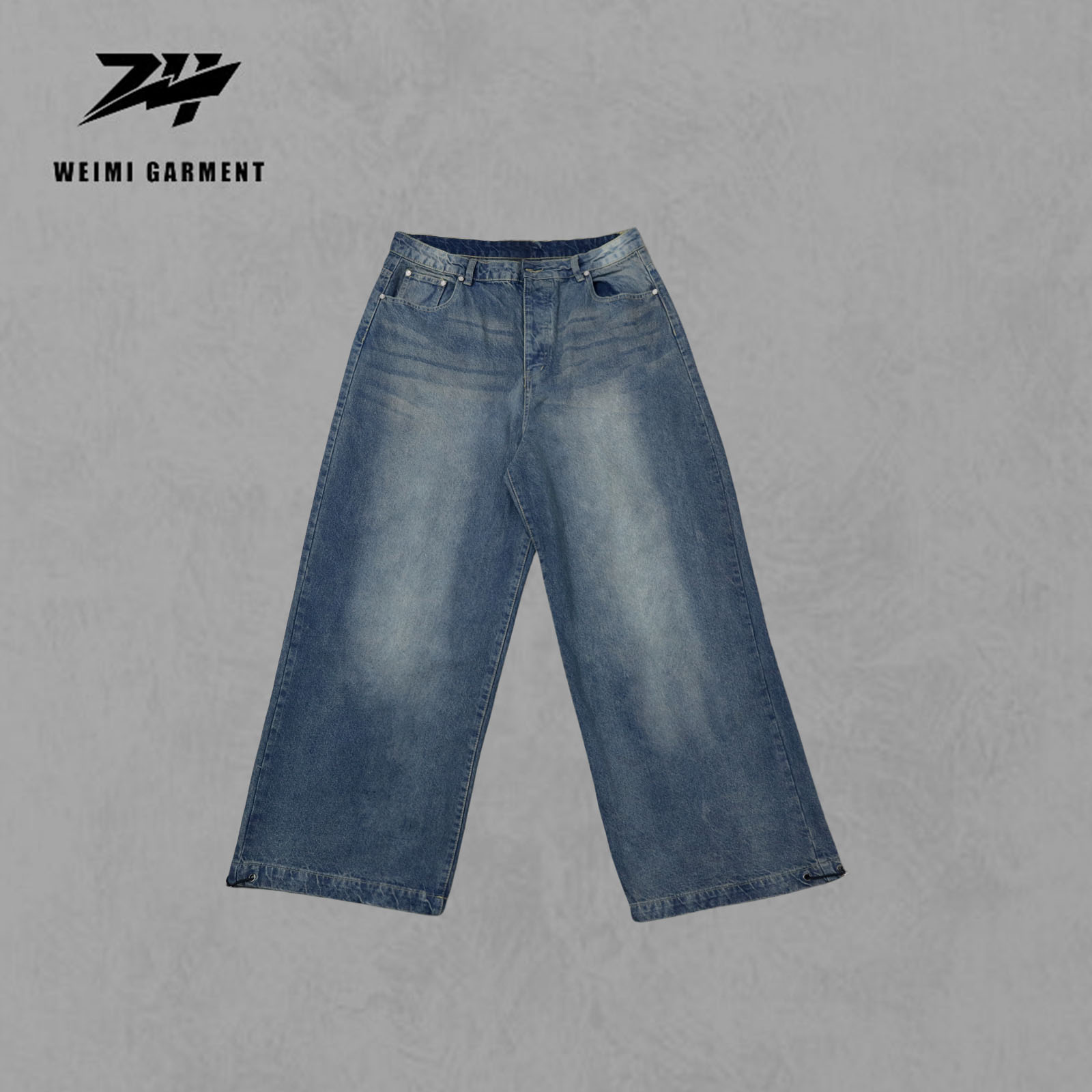 jeans bordados vintage que reinicia su declaración de Vogue
