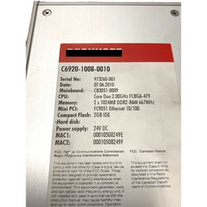Controlador Industrial BECKHOFF C6920-0000 C6920-0010 C6920-1008-0010 para Motores AC, Máquinas de Automatización de Plástico, en Buen Estado C69 - Product Image 6