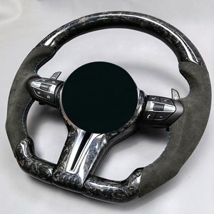 Pièces de voiture de course, volant en fibre de carbone forgée, volant classique pour <span class=keywords><strong>BMW</strong></span> G30 - Product Image 4