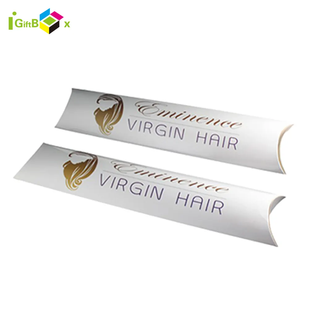 Boîtes d'emballage en papier pour extensions de cheveux avec impression personnalisée Perruques Boîte de paquets de cheveux avec votre propre logo