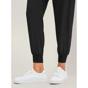 2025 femmes léger Gym Joggers pantalon fermeture éclair poches décontracté entraînement athlétique Joggers en noir - Product Image 2
