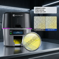 Impresora de Tarjetas de Identificación de Alta Resolución Entrust Sigma DS3 600DPI, Impresión de Tarjetas de PVC de Una o Dos Caras, Lista para la Nube, Habilitada para Móviles, Segura