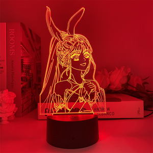 Veilleuse créative de dessin animé <span class=keywords><strong>Douluo</strong></span> Continent, cadeau d'anniversaire, figurine Tang San Xiao Wu, modèle 3D en acrylique, télécommande tactile - Product Image 3