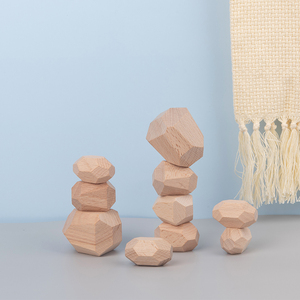 Giocattoli Educativi per Bambini: Pietre Arcobaleno in Legno Multicolore, Gioco di Equilibrio e Impilamento per Bambini - Product Image 5