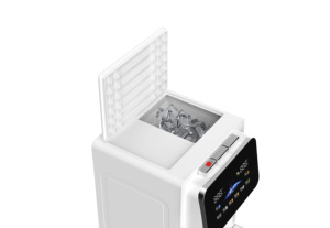 New Item OEM 550W 95W Bottom Load <strong>Water</strong> <strong>Dispenser</strong> Machine Hot Cold <strong>Water</strong> with Ice Maker and Touch Screen Display - Product Image 3