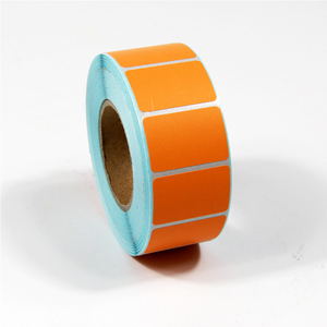 Hot bán bán buôn trực tiếp nhiệt nhãn 30x30mm 1000 Sheets màu Kraft Giấy không thấm nước dầu kháng Scratch-off miễn phí - Product Image 1