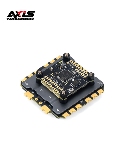 Axisflying FPV Drone Flight Controller ESC Combo FC F722 100A Flight Simulator Stack 5/7 Inch FPV Racing Drone Metal
