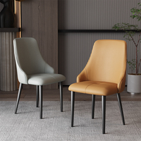 Chaise de salle à manger de luxe minimaliste moderne, tabouret d'appoint de loisirs, chaise d'appoint décorative pour la maison, le restaurant, l'hôtel, décoration intérieure