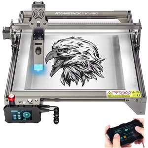 Atomstack S10 X7 A10 50W Pro DIY xách tay máy khắc <span class=keywords><strong>laser</strong></span> đánh dấu thêm con lăn - Product Image 1