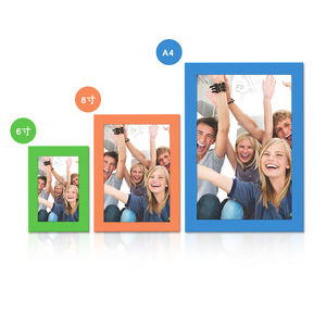 Marco de fotos de PVC para el hogar y la <span class=keywords><strong>nevera</strong></span>, soporte magnético de impresión personalizada, colorido - Product Image 2