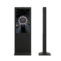Écran tactile LCD extérieur Full HD 85 pouces, moniteur vertical, luminosité 1500-3000 NITS, kiosque numérique sur pied 1