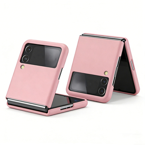 Funda para Teléfono Plegable con Bisagra para Z Flip 3/4/5/6/7, con Cierre Magnético a Prueba <span class=keywords><strong>de</strong></span> Golpes, Diseño Delgado, Material Plástico <span class=keywords><strong>de</strong></span> Color Puro - Product Image 5