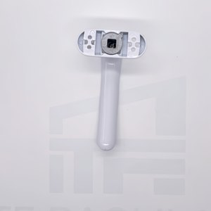 침실 및 욕실 용도를위한 현대 액세서리 알루미늄 합금 창 손잡이 좌우 여닫이 나사 유형 - Product Image 2