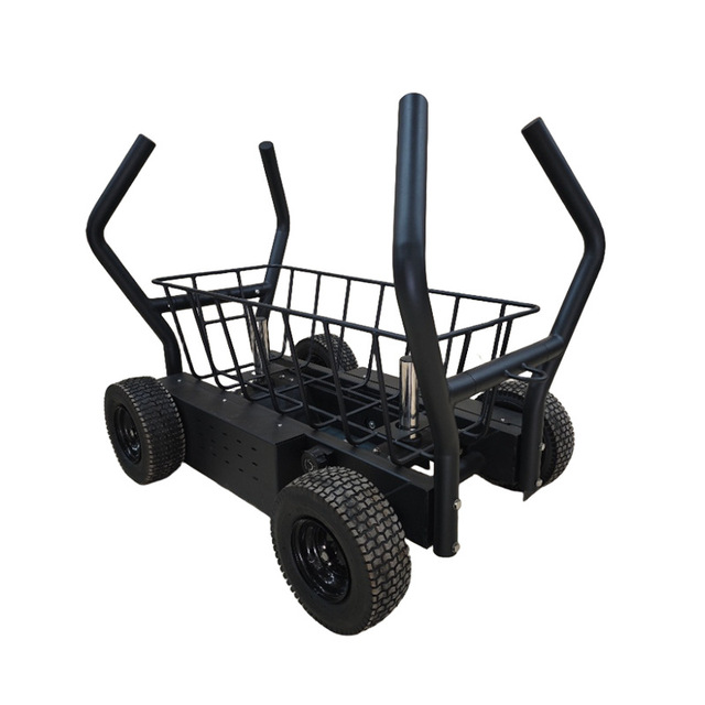 Commercial Push Sled, Heavy-Load Gym Multi-Function Station, Electric Magnetic Resistance Tank Pulley, Push-Pull Strength