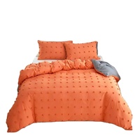 100% coton couettes et draps pour fournitures d'hôtel Super King drap housse ensemble de draps de lit