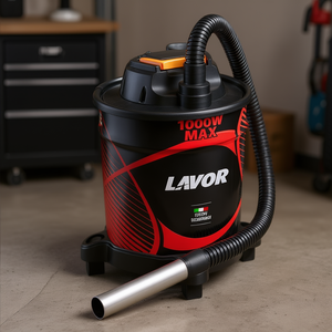 Bidone aspiraceneri 1000W (18Lt) ASHLEY 416 Negro y Rojo 40029 00017 - Product Image 3